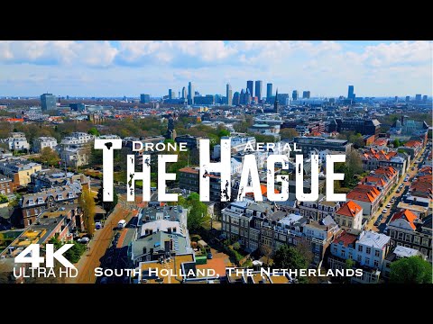 THE HAGUE 2023 🇳🇱 Den Haag Drone Aerial 4K | Scheveningen Zuid Holland Nederland Netherlands