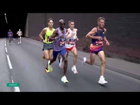 Mo Farah win 21km 2022 Big Half London Half- marathon races (1:01:49)