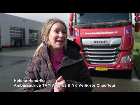 Hélène Hendriks vrachtwagenrijles - RTL Transportwereld